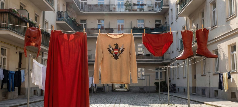 Blogbeitrag über Austriamans Superheldendress