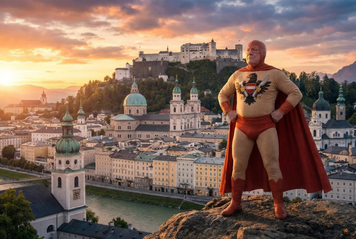 Austriaman in Salzburg